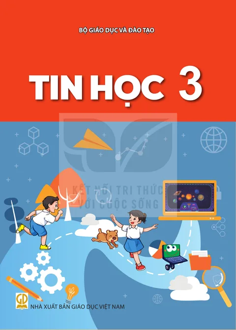 Bìa sách giáo khoa Tin học 3 - Kết nối tri thức với cuộc sống