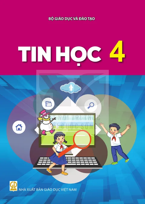 Bìa sách giáo khoa Tin học 4 - Kết nối tri thức với cuộc sống