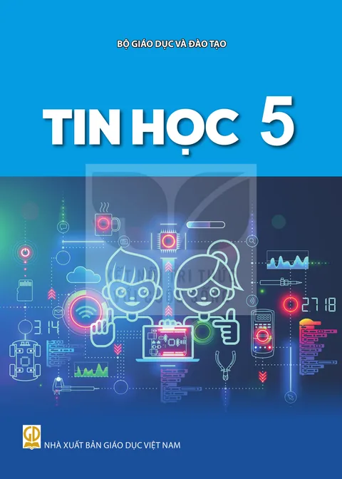 Bìa sách giáo khoa Tin học 5 - Kết nối tri thức với cuộc sống